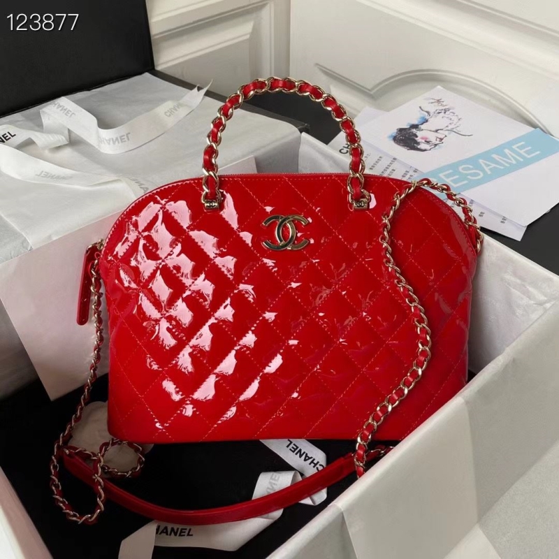 Ch*el top handle bags